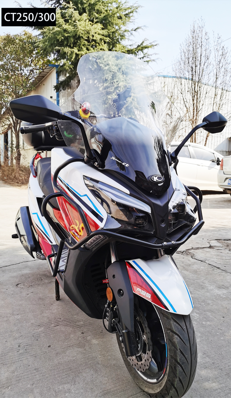 适用于光阳xciting250护杠赛艇300赛艇s400 ct250/300