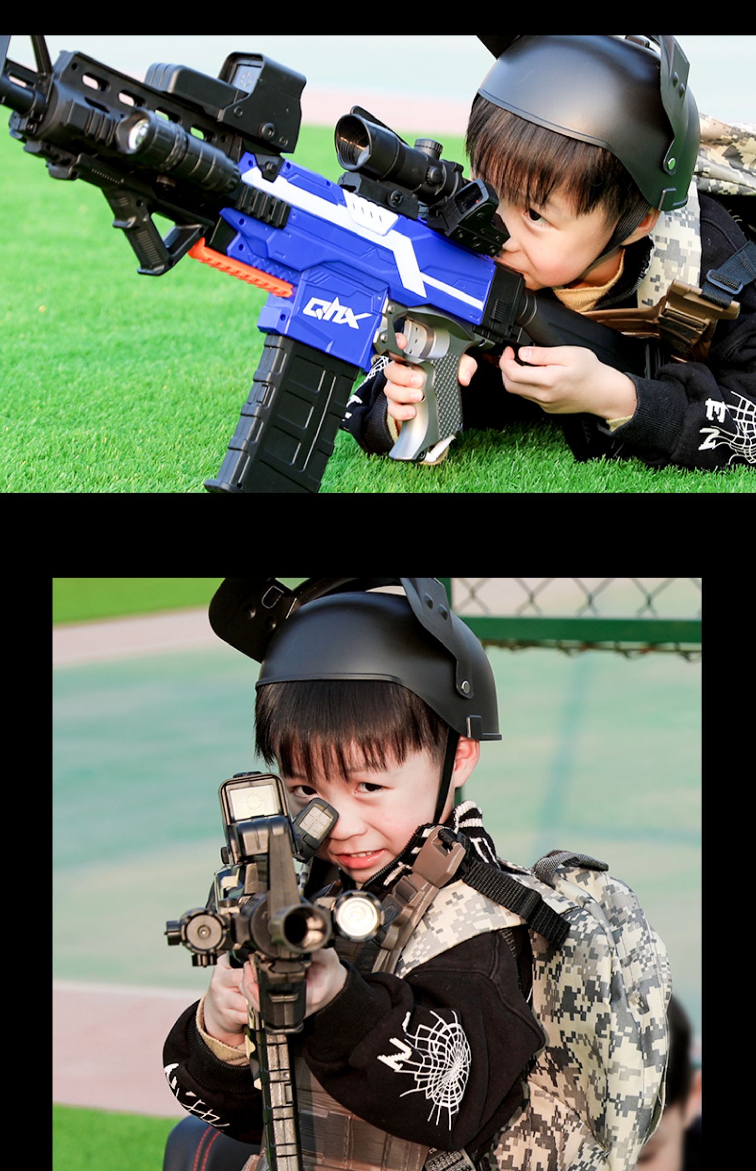61六一儿童节儿童玩具枪m416电动连发突击软弹枪吃鸡装备全套可射击
