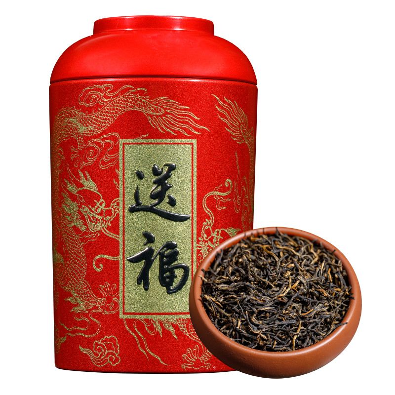 2，Derenruyu新茶紅茶茶葉正山小種濃香多槼格100g500g 金駿眉裝 100g