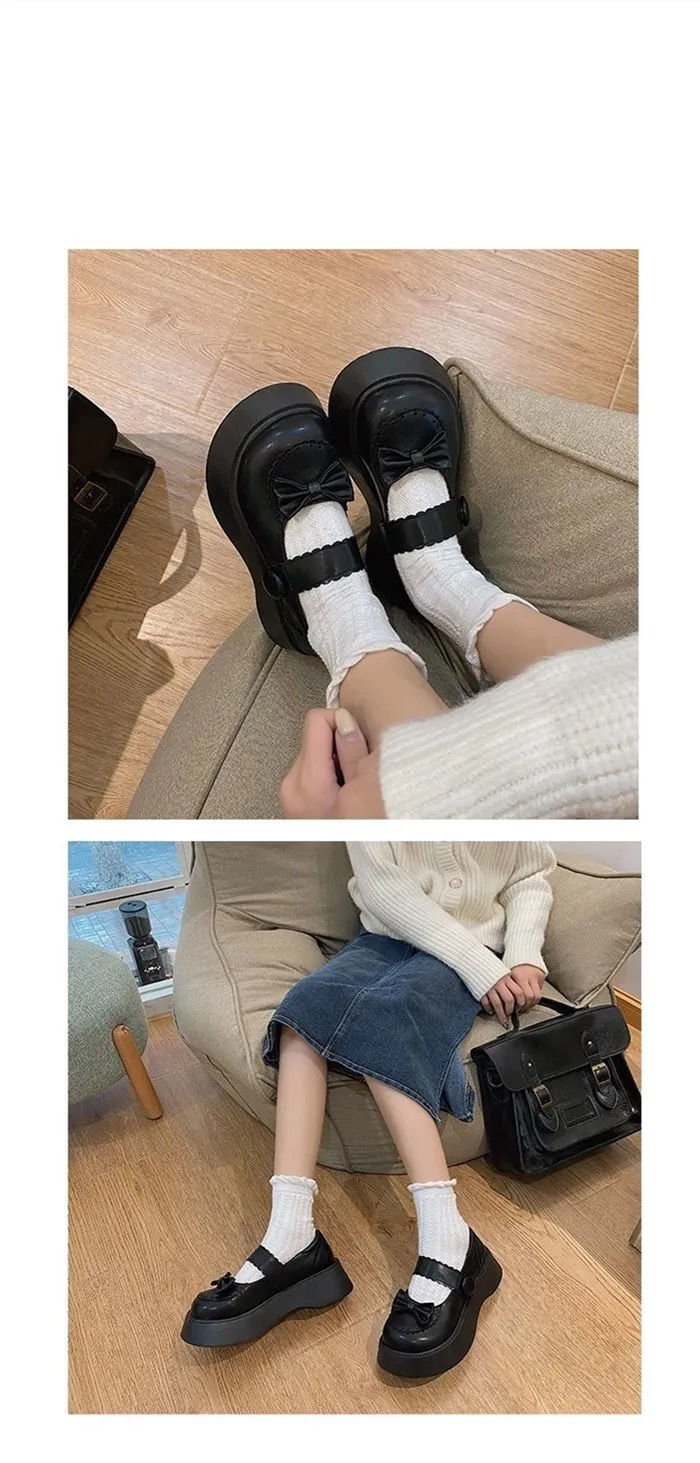 jk小皮鞋女日系可爱圆头学生ita洛丽塔公主萝莉鞋子鞋