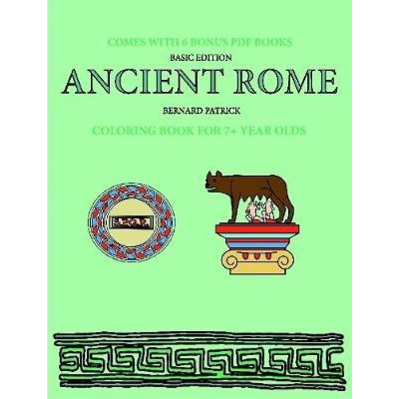 按需印刷Coloring Book for 7+ Year Olds (Ancient Rome)[9780244863678]