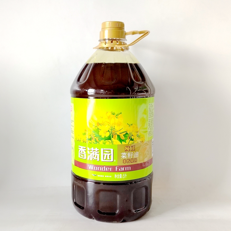 香满园菜籽油5l 香满园菜籽油 菜籽油 香满园菜籽油【图片 价格 品牌