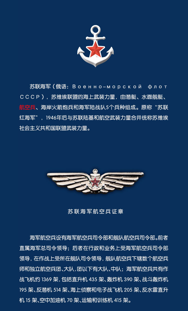 苏联海军航空兵奖章红旗十月革命列宁海航飞行员证章送男友礼物 铜色