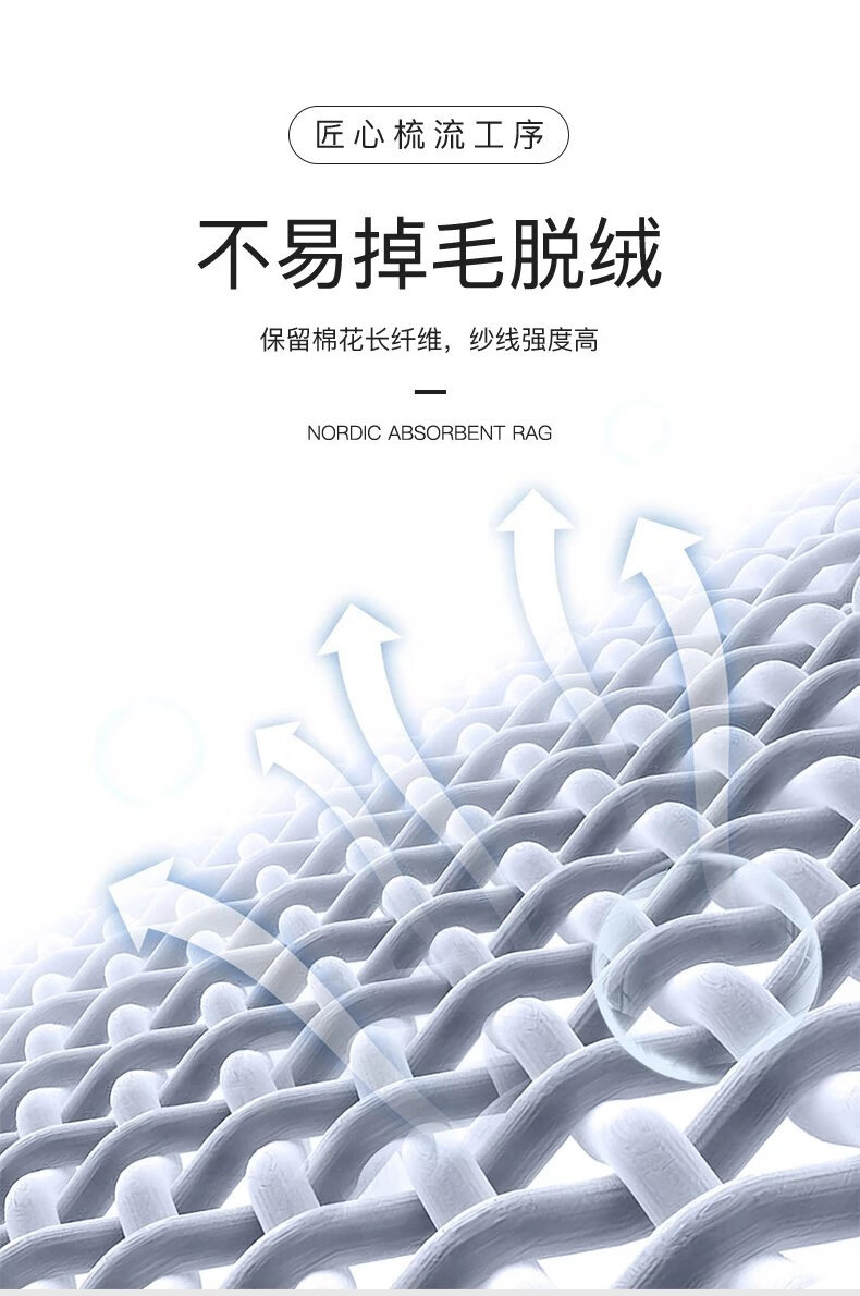 8，抹佈洗碗佈家務清潔廚房用品毛巾去油家用吸水嬾人雙色抹佈洗碗巾 【雙麪加厚/鎖邊不脫線強吸水】