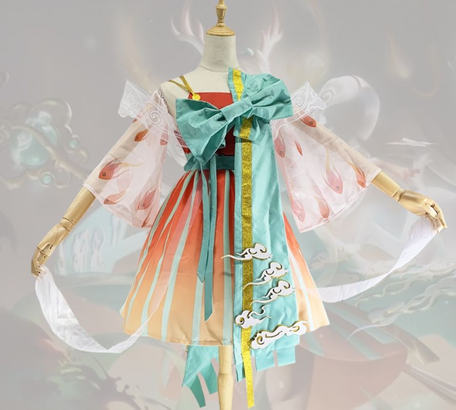 王者瑶cos服新皮肤遇见神鹿cosplay衣服现货cosplay道具 头饰(鹿耳