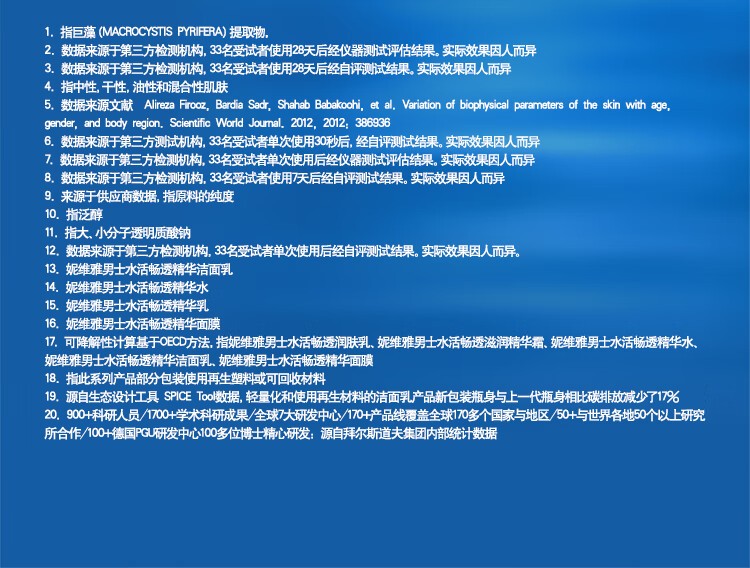 妮维雅（NIVEA）精华露男士水活酷爽保湿啫喱控油深层补水乳液润肤露擦脸油护肤品 酷爽保湿啫喱150ml*2瓶