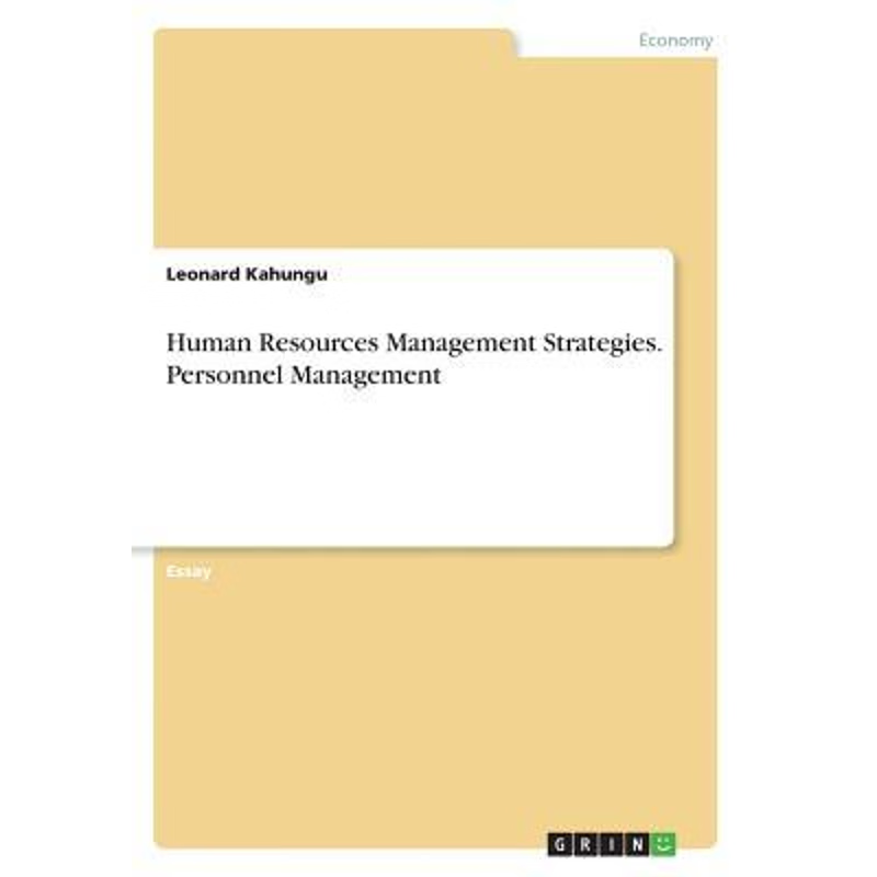 按需印刷Human Resources Management Strategies. Personnel Management[9783668479067]