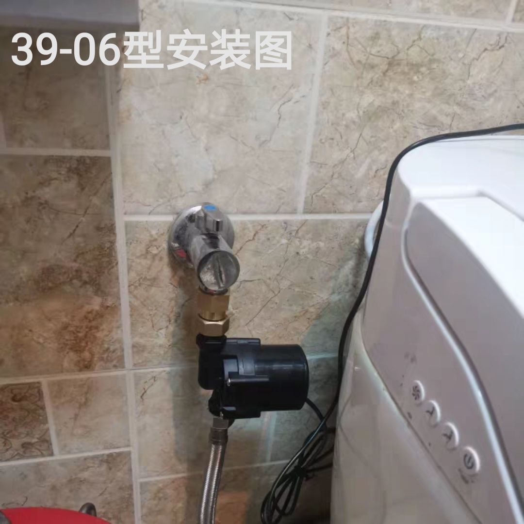 无水箱智能马桶增压泵家用静音全自动小型加压冲水24v