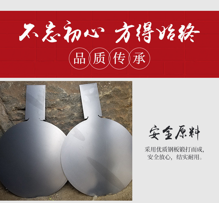 正宗章丘铁锅鱼鳞锅老式传统家用无涂层铸铁炒锅无涂层不粘锅30cm鱼鳞