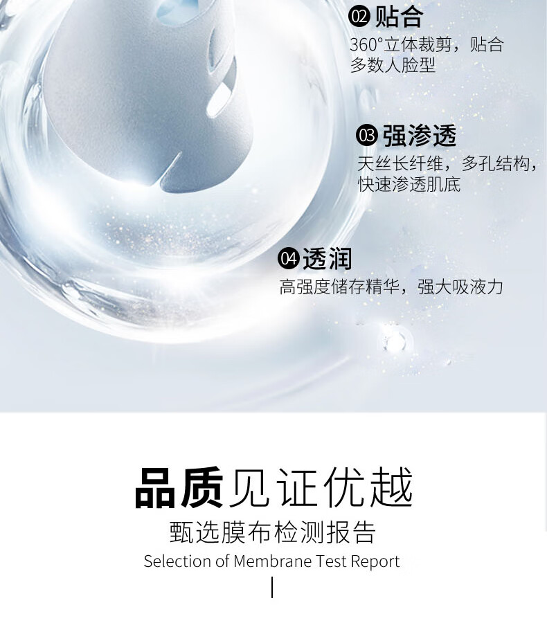 仁和药业 美白祛斑补水面膜 淡斑祛黄提亮保湿补水晒后美白面膜 男女士祛斑产品亮肤面膜 20片/盒