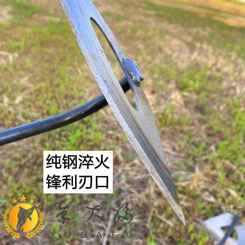 锄头锄头除草工具抖音网红锄草家用开荒种菜铲草锰钢农具园艺除草神器