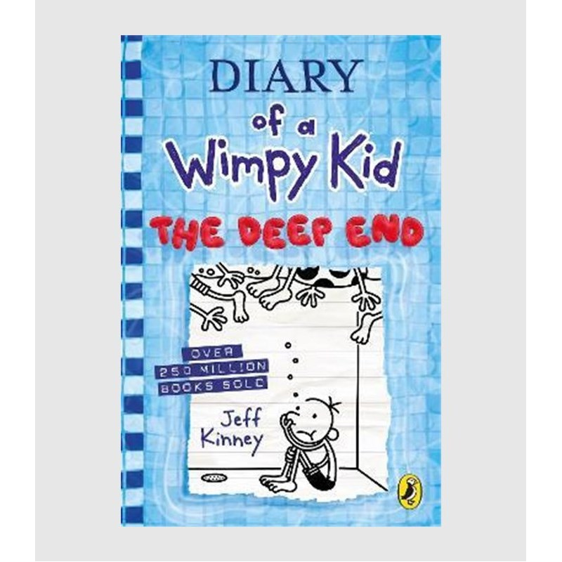 现货 小屁孩日记15 英文原版 Diary of a Wimpy Kid: The Deep End (Book 15) 小鬼日记 儿童幽默小说 小学生成长阅读 Jeff Kinney