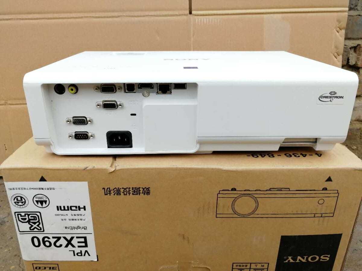 二手9成新索尼投影仪ex290高清1080p家用3d商务投影机无线wifi默认