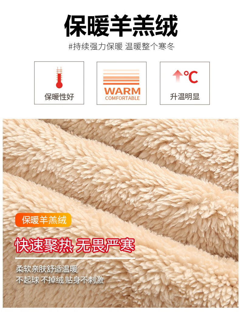 罗蒙(ROMON)加绒休闲裤子男加厚款羊羔绒加绒裤直筒裤弹力抗皱免烫商务西装裤【加绒款】105藏青+藏青评测