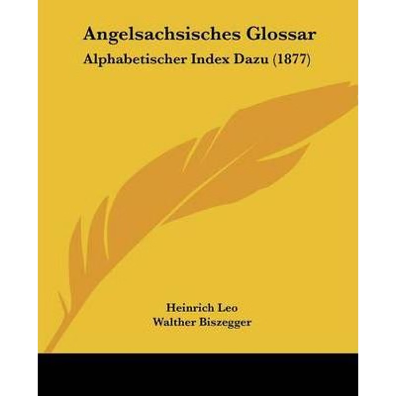 按需印刷Angelsachsisches Glossar[9781104024314]