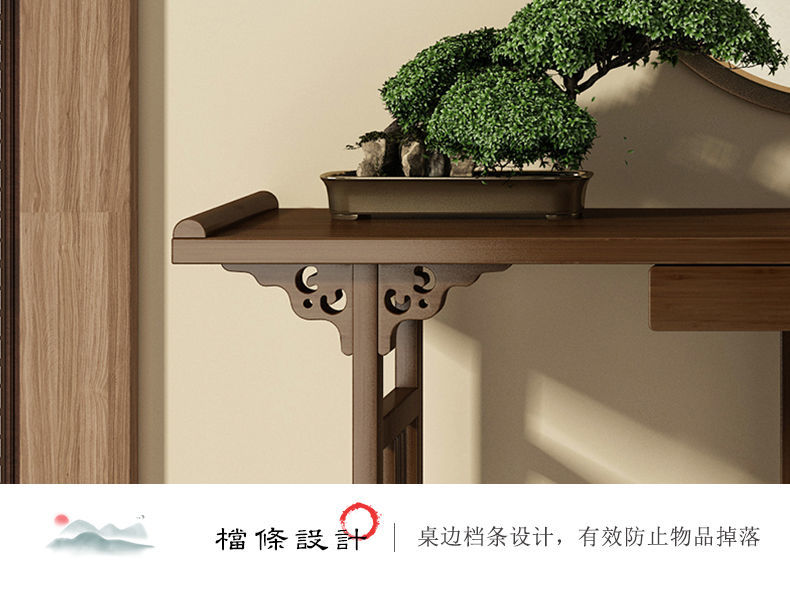 供桌佛桌子家用佛柜神位柜中式财神爷柜神柜供台佛龛玄关柜实木禄协
