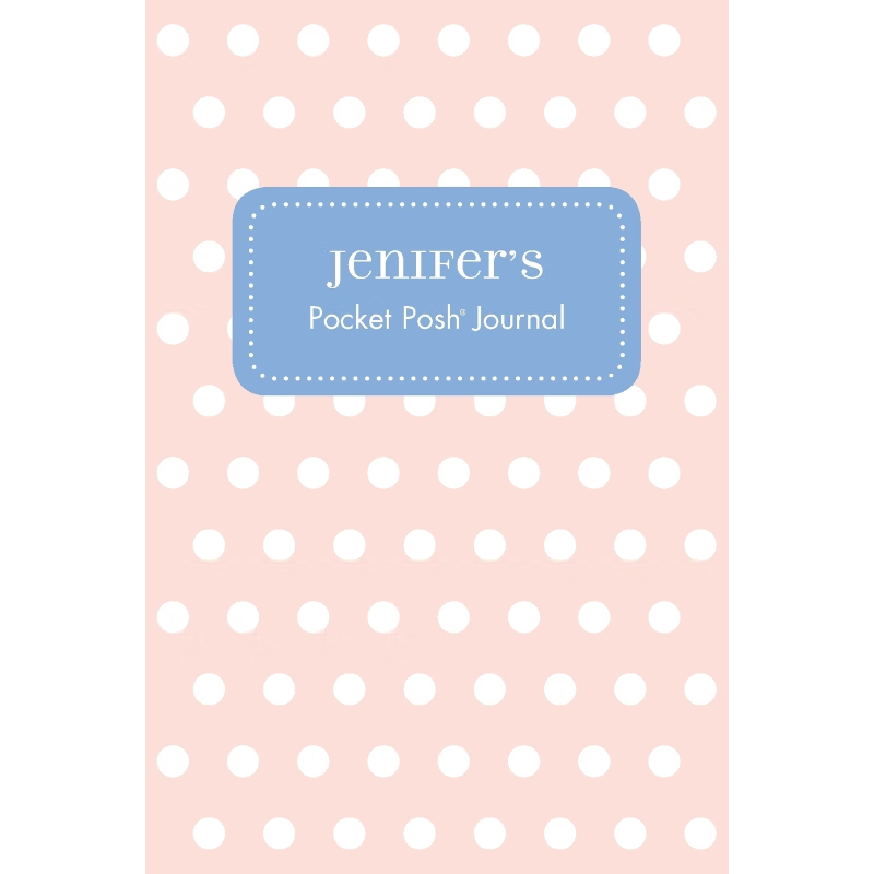 按需印刷Jenifer's Pocket Posh Journal, Polka Dot[9781524824396]