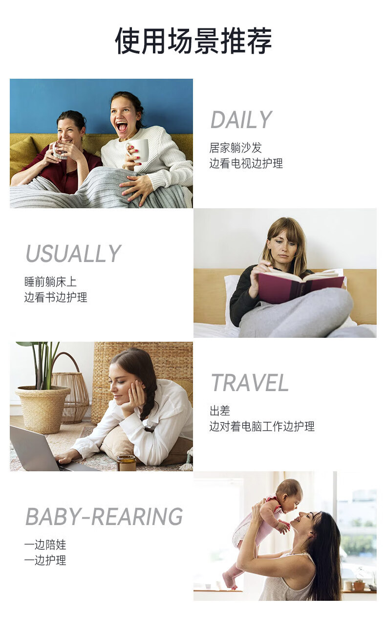 樊文花（fawa）面部护理五步曲套装补水保湿精华面膜便携旅行装新年礼物 【体验-补水】1号五步曲2份