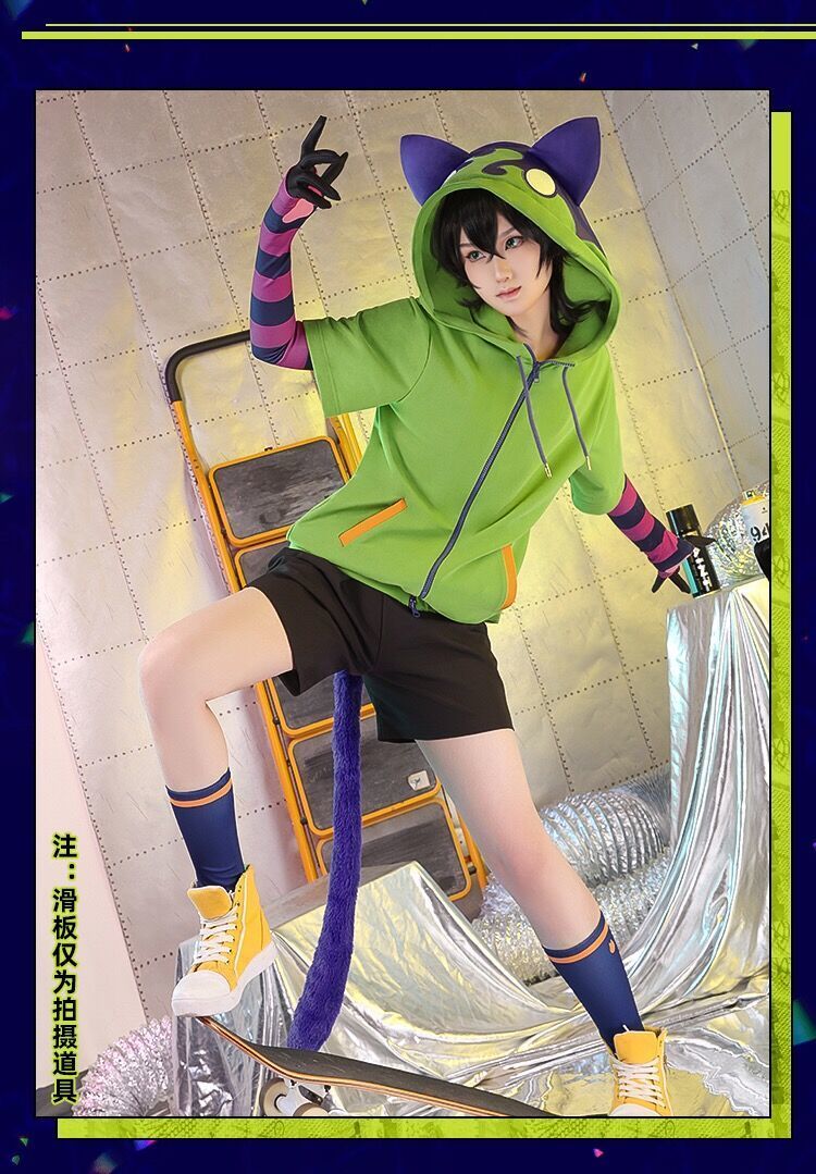 无限滑板cos服miya猫猫服知念实也cosplay动漫服装男女服装全套 知念