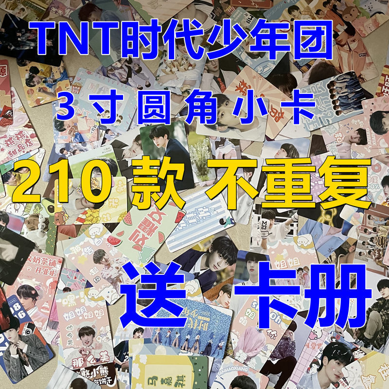 时代少年团饭制tnt小卡收纳册320款刘耀文亚轩嘉祺鑫翔霖真源韩风