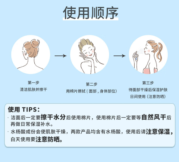 施颜适（Stridex）美国进口水杨酸净颜洁面控油祛痘闭口55片水杨酸棉片深层清洁毛孔 绿罐【新手型建议初次使用】