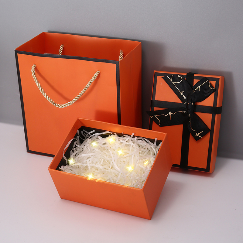 礼品 创意礼品 礼物包装盒 礼物盒空盒子 口红礼盒空盒子ins风韩版送