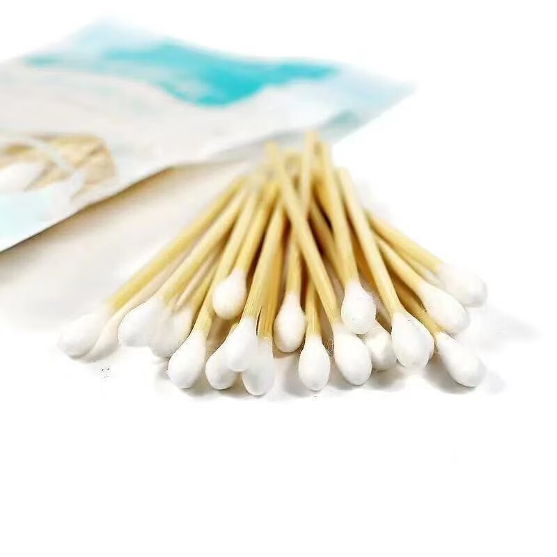 布兰格迪海氏.嗨诺医用消毒棉签无菌清洁自封口棉签掏耳朵一次性单头大头医用棉签 5袋/250支