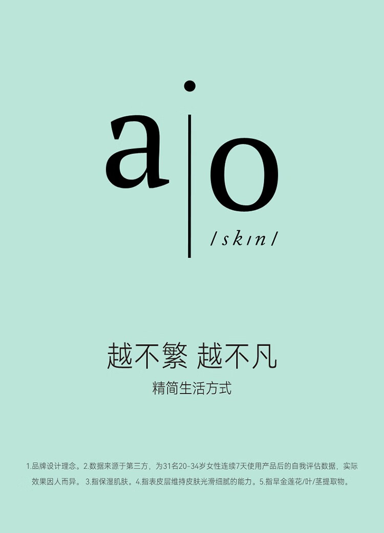 屈臣氏（Watsons）aio维稳小绿管 水油平衡敏感肌适用aio多合一精华露 50克