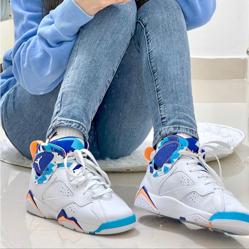 nike耐克女鞋airjordantrueflightgsaj7运动休闲篮球鞋343795013黑