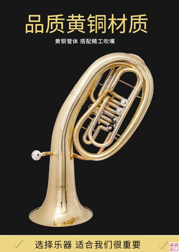 次中音号四扁键上低音号降b大号三扁键次中音号乐器中号抱号前进141a