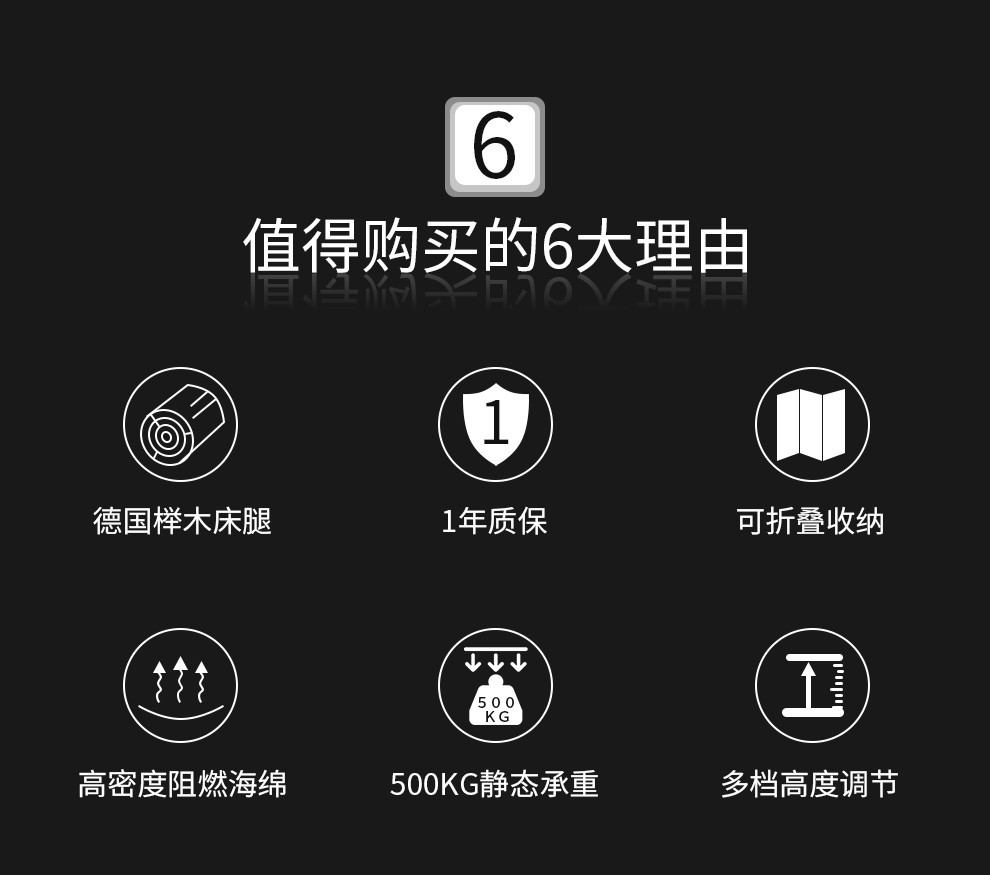 【心质家】按摩床折叠按摩床美容床便携式推拿床理疗床针灸床火疗床门诊床 黑色按摩床60cm宽