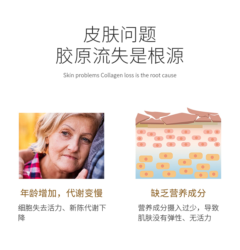 HealthyCare金箔羊胎素面部精华液50毫升 男女面部补水保湿收缩毛孔澳洲进口 1瓶