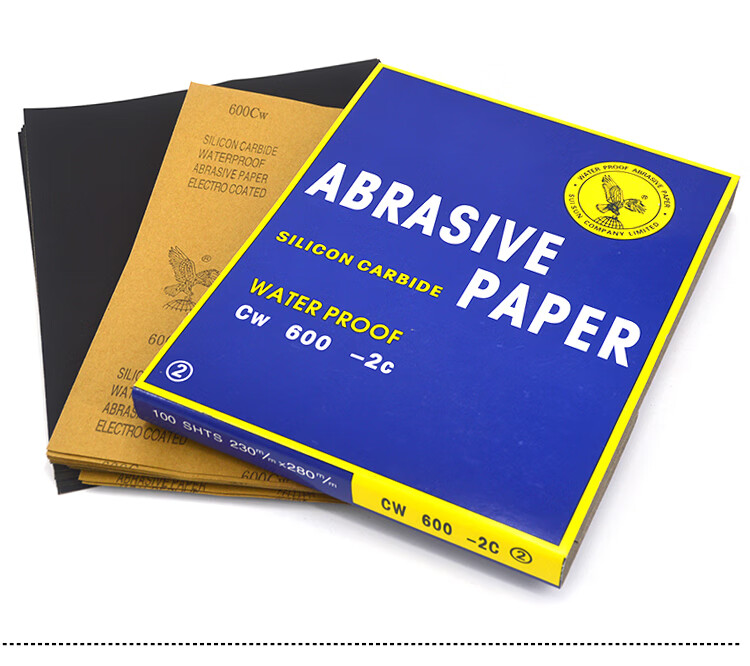 33，砂紙木工沙紙水磨拋光打磨超細沙紙片60號80P100 150 2000目 水砂紙60目1張