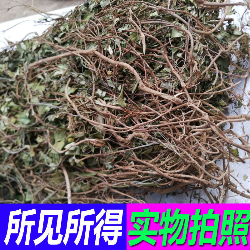 地菍草中草材埔梨野生地念草地稔根地捻草铺地锦紫茄子地脚茶500克