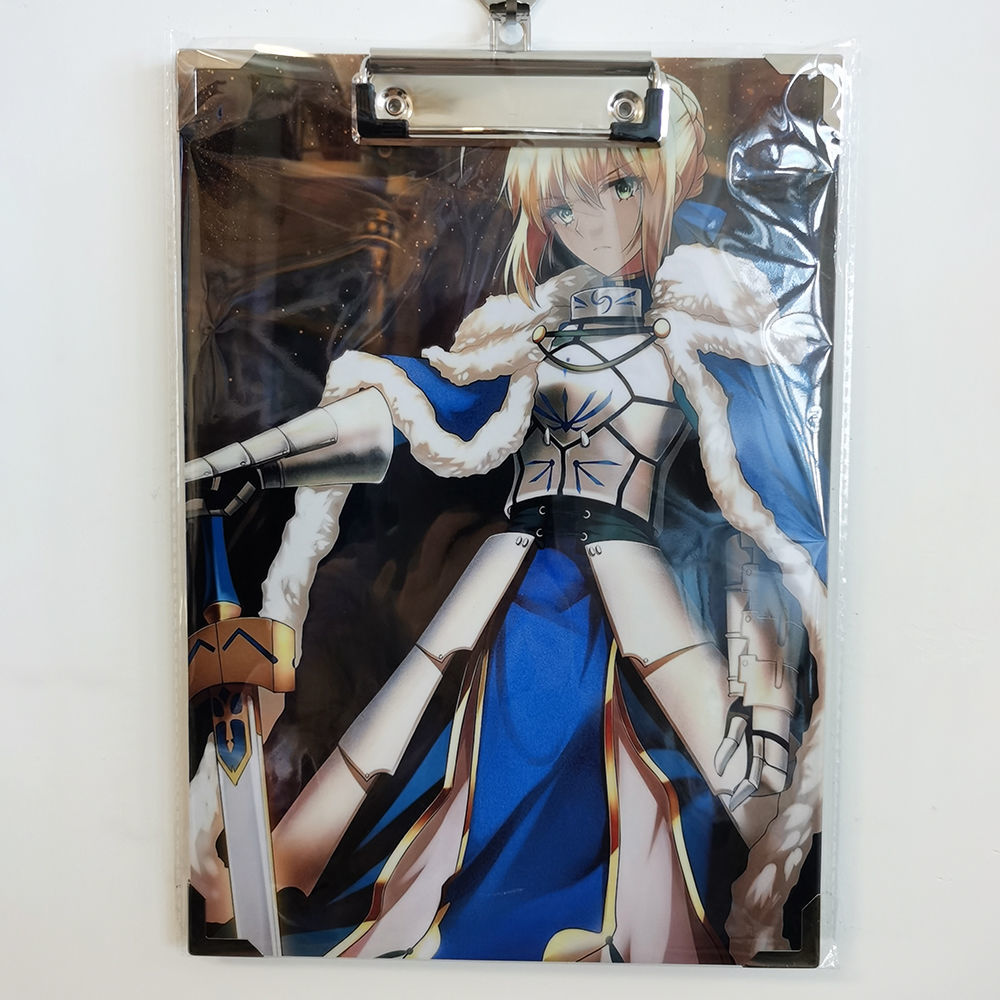 fate/saber贞德二次动漫周边文件夹素描板写字板可来图定制 14 a3板