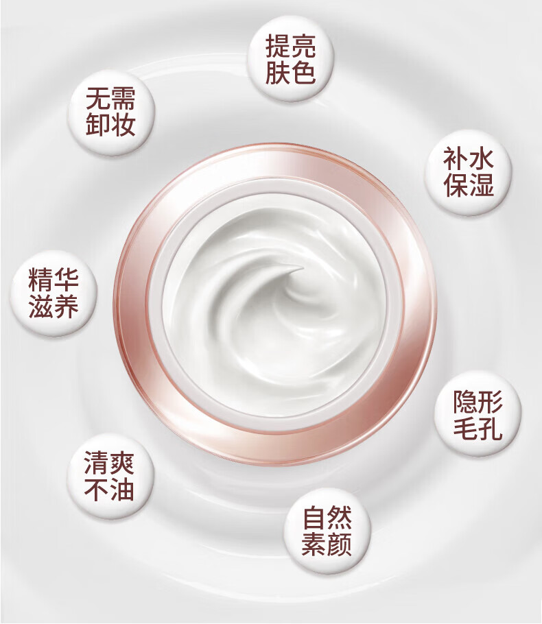 卡姿兰明星素颜霜50g嫩白懒人霜补水保湿女学生裸妆隔离提亮控油遮瑕v7 【升级版】明星素颜霜50g