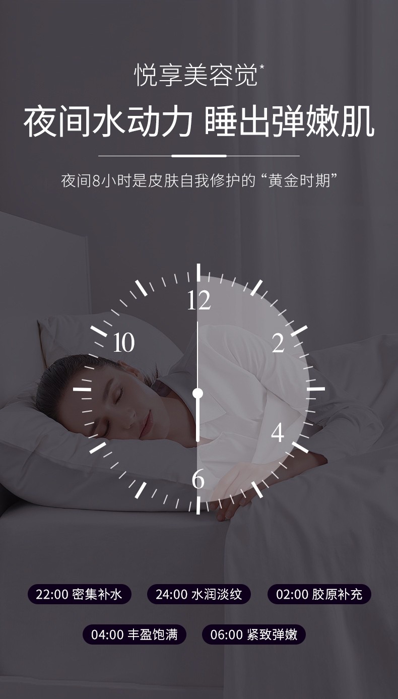 DRVE 睡眠面膜免洗深补水收缩毛孔控油舒缓修护免洗急救熬夜涂抹式玻尿酸懒人 50袋/盒