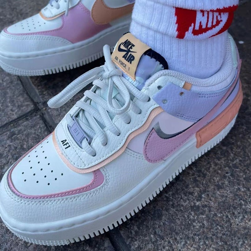 nike耐克女鞋airforce1af1新款低帮空军一号透气休闲轻便运动休闲鞋ct
