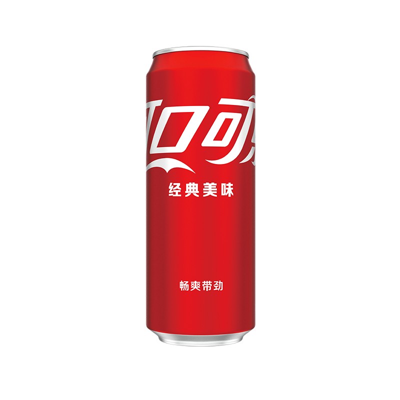 可口可乐经典可乐汽水碳酸饮料330ml24罐汽水摩登罐