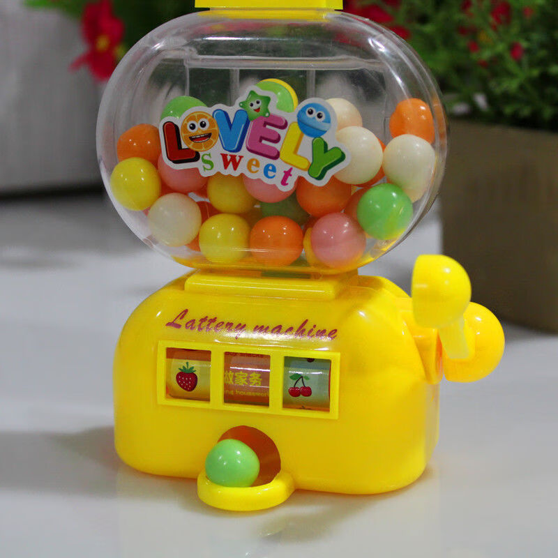 玩具优品都是好货儿童迷你扭蛋机玩具幸运摇奖机小型糖果机少女扭糖机