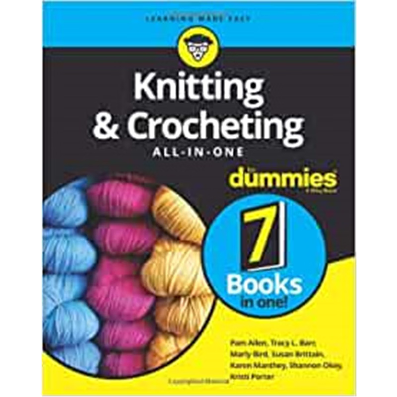 【按需印刷】 Knitting & Crocheting All-in-One For Dummies