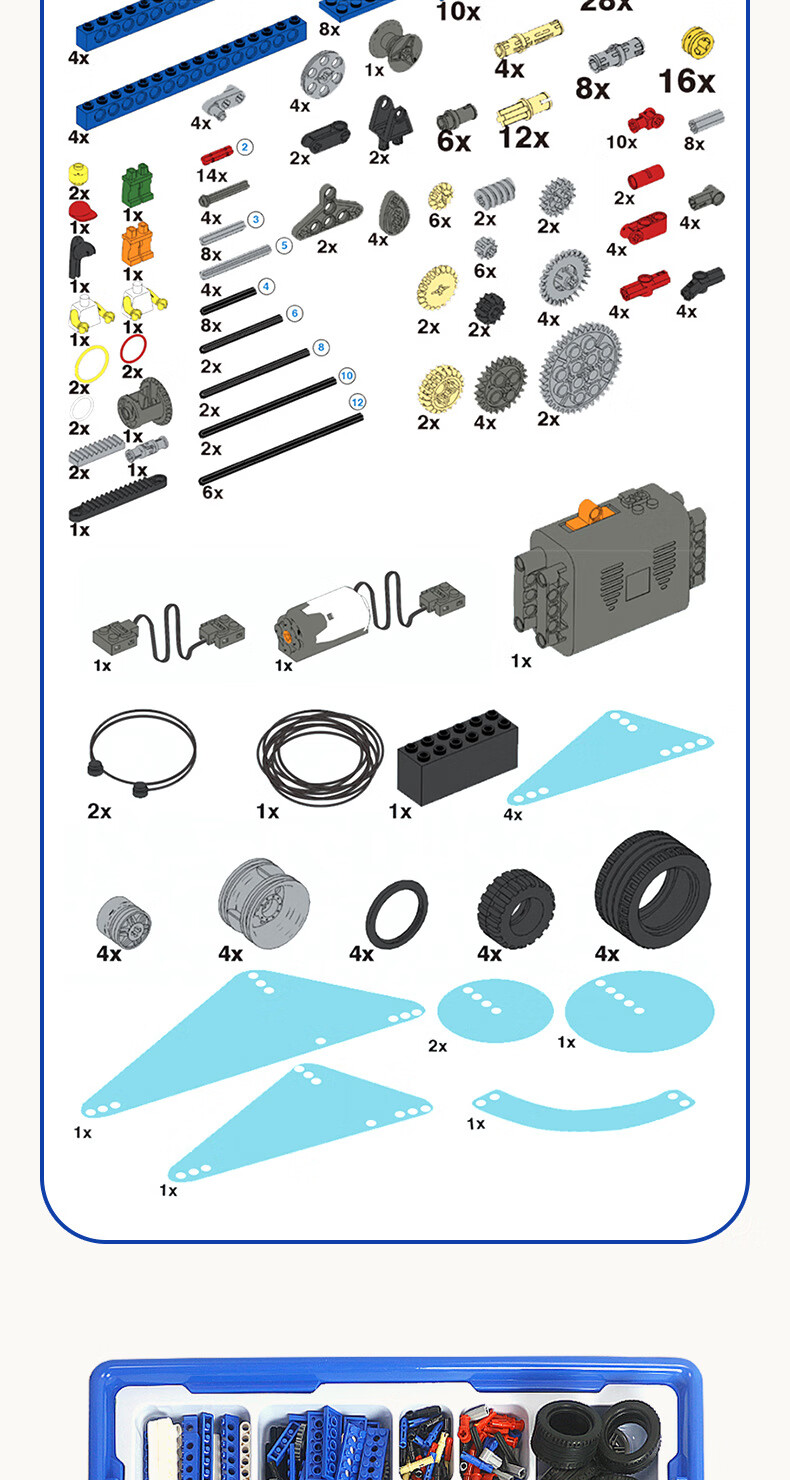 机器人等级考试一二级教具套装兼容wedo20可编程9686scratch图形化