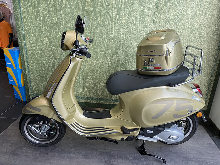 维斯帕vespa150冲刺摩托车尾箱gts300复古后备箱尾架后货架载物vespa