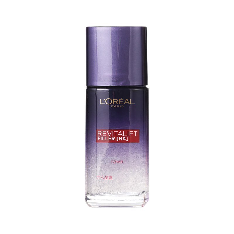 欧莱雅（L'OREAL） 爽肤水女复颜水光充盈玻尿酸补水保湿抗皱淡纹提拉紧致化妆水 玻尿酸爽肤水65ml*2+乳液50ml*2