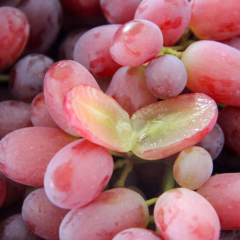 克伦生玻璃脆无籽葡萄提子整箱5斤新鲜玻璃红提吐鲁番当季特产水果
