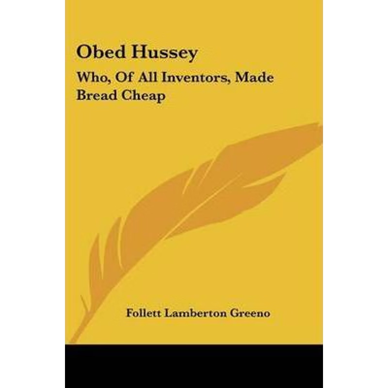 按需印刷不退不换Obed Hussey[9781104301125]
