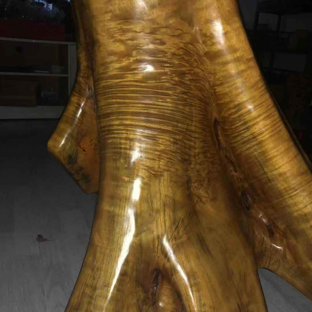 韩莹金丝楠木根雕摆件天然原木随形天然形树根摆件小叶桢楠七夕节礼物