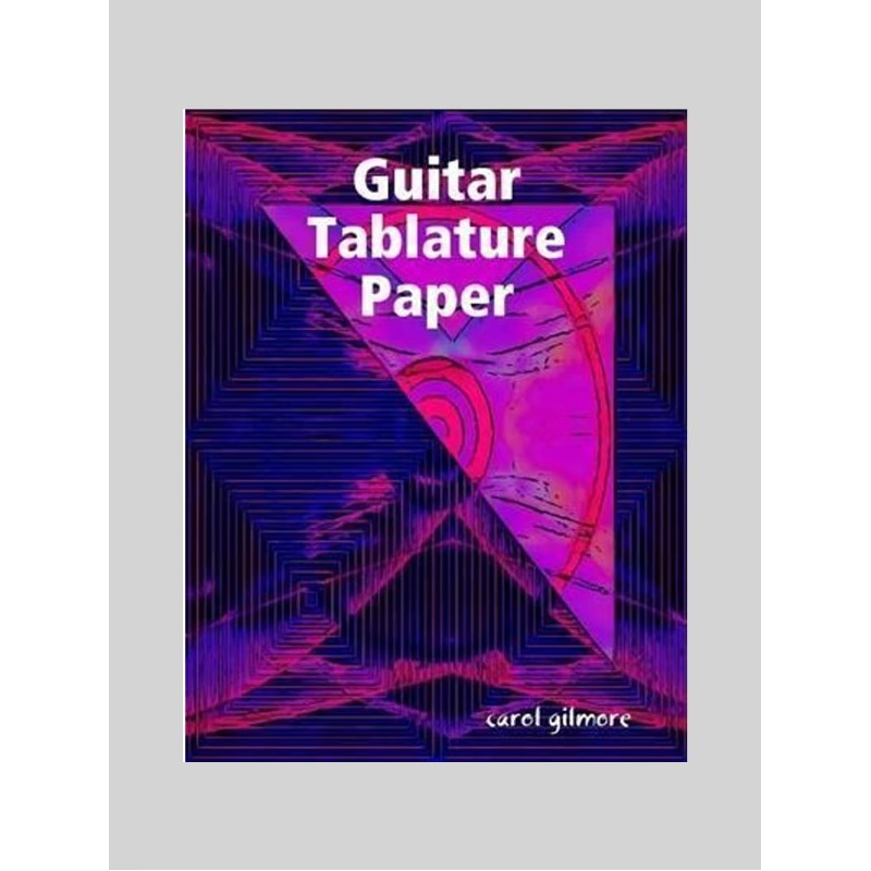 按需印刷Guitar Tablature Paper[9781365459634]
