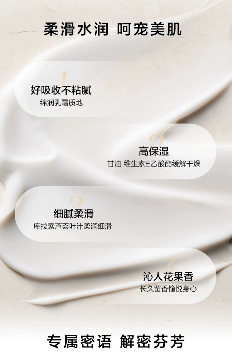 维多利亚的秘密【会员双11提前享】维多利亚的秘密丝绒花瓣香氛身体乳236ml