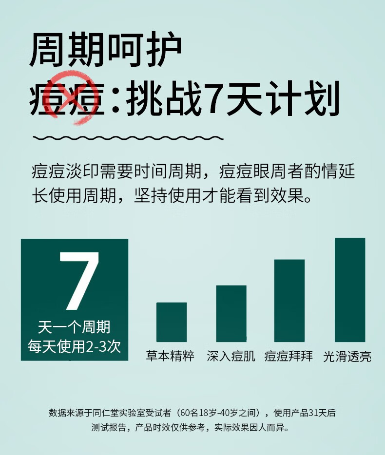 同仁堂草本芦荟胶补水祛缓解皮肤干燥痘痘印晒后修复面部保湿护肤 50g*3盒